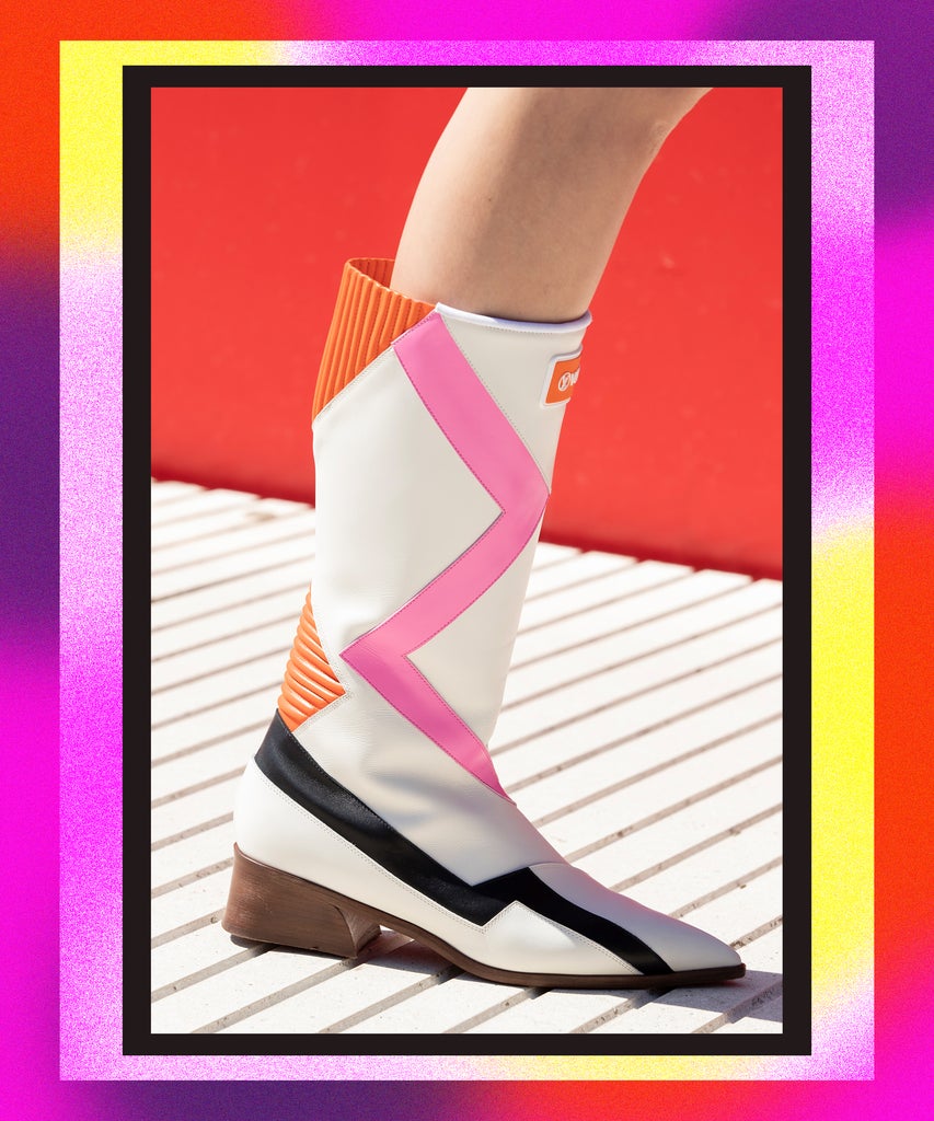 Louis Vuitton’s Latest Show Featured A Futuristic Take On The Cowboy Boot