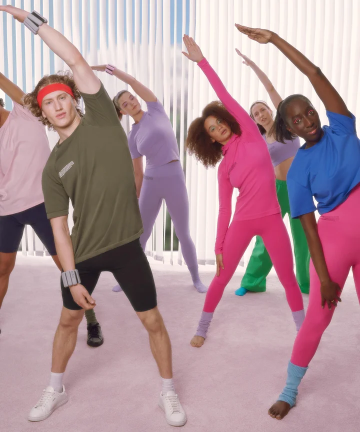 PANGAIA Launched Activewear In New '80s-Themed Campaign