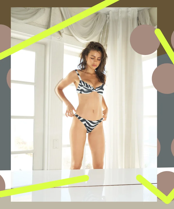 Cute Brown Leopard Bikini Top - Swimwear – Shop the Mint