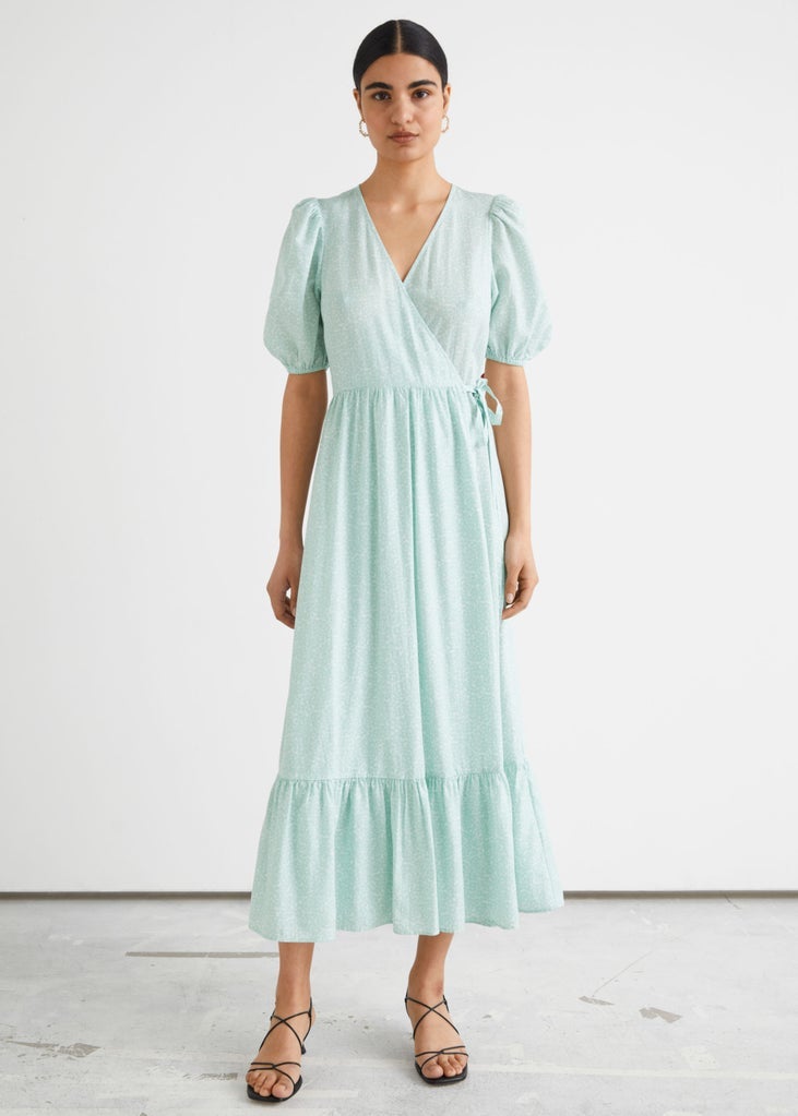 reformation hattie off the shoulder linen dress
