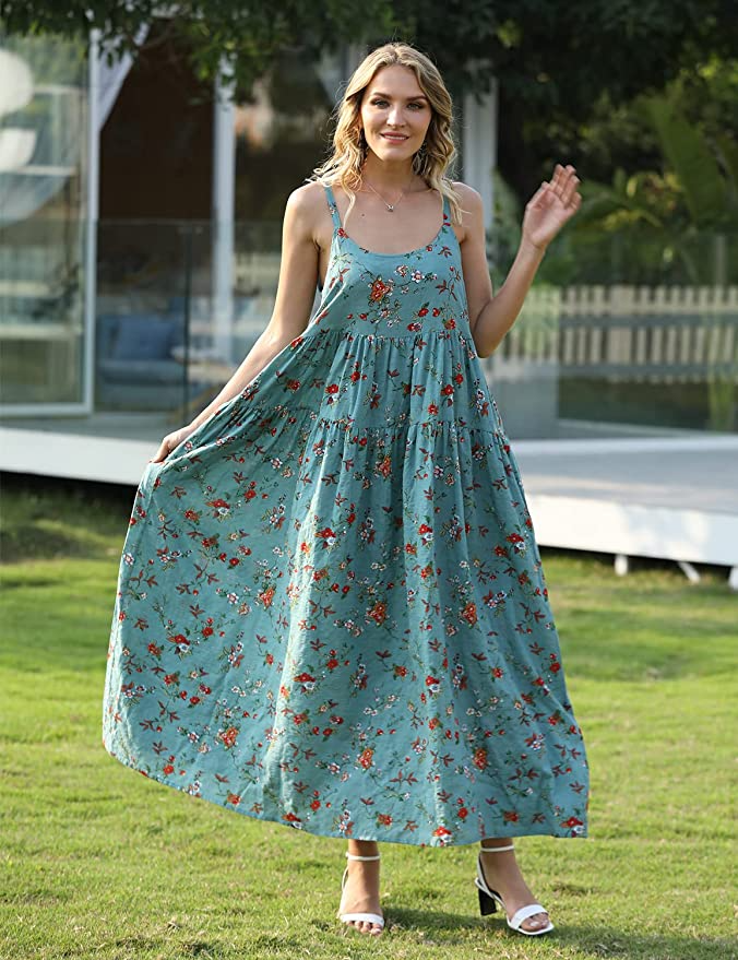 YESNO + YESNO Long Sundress, Beach Swing Dress