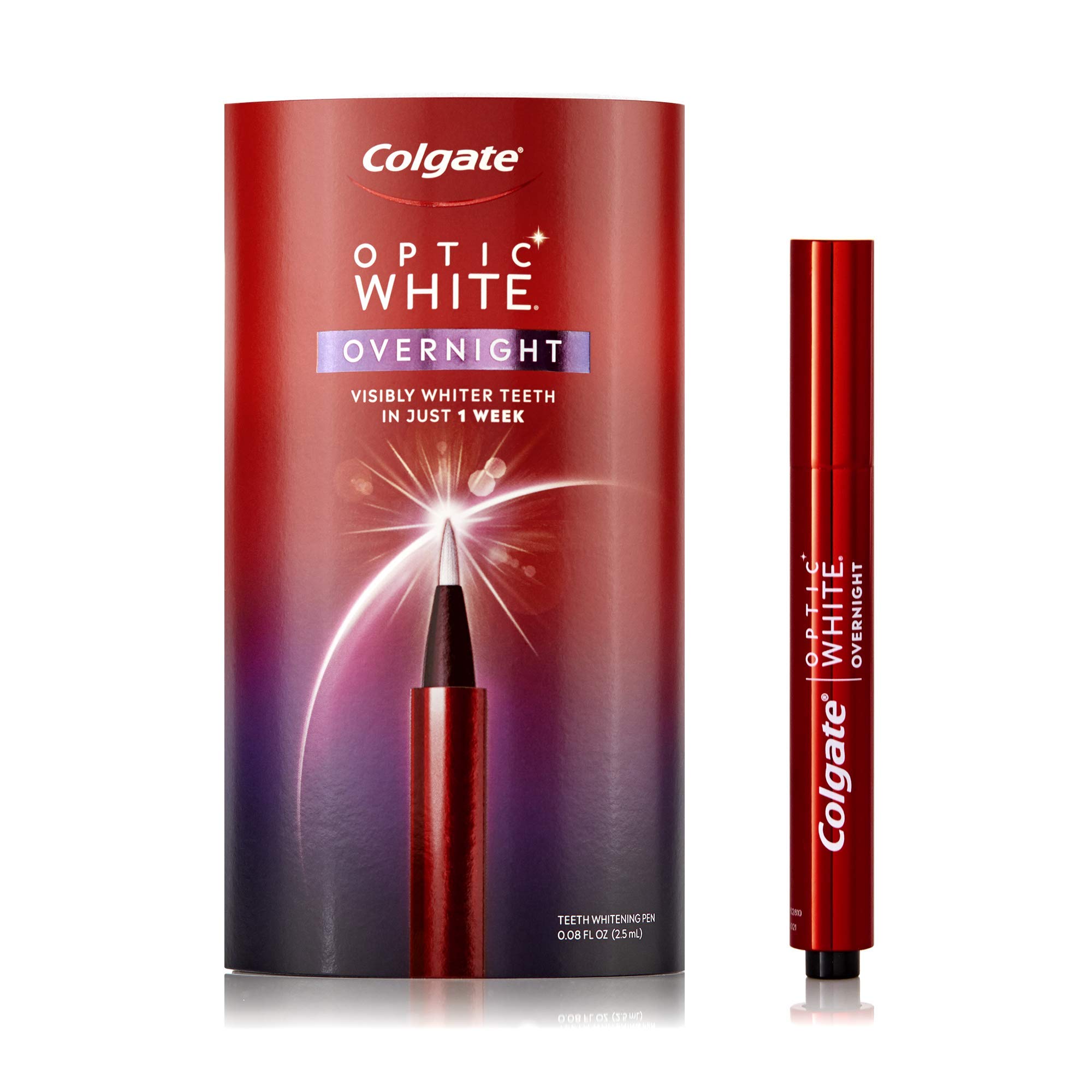 Colgate + Optic White Overnight Teeth Whitening Pen Colgate + Optic White Overnight Teeth Whitening Pen