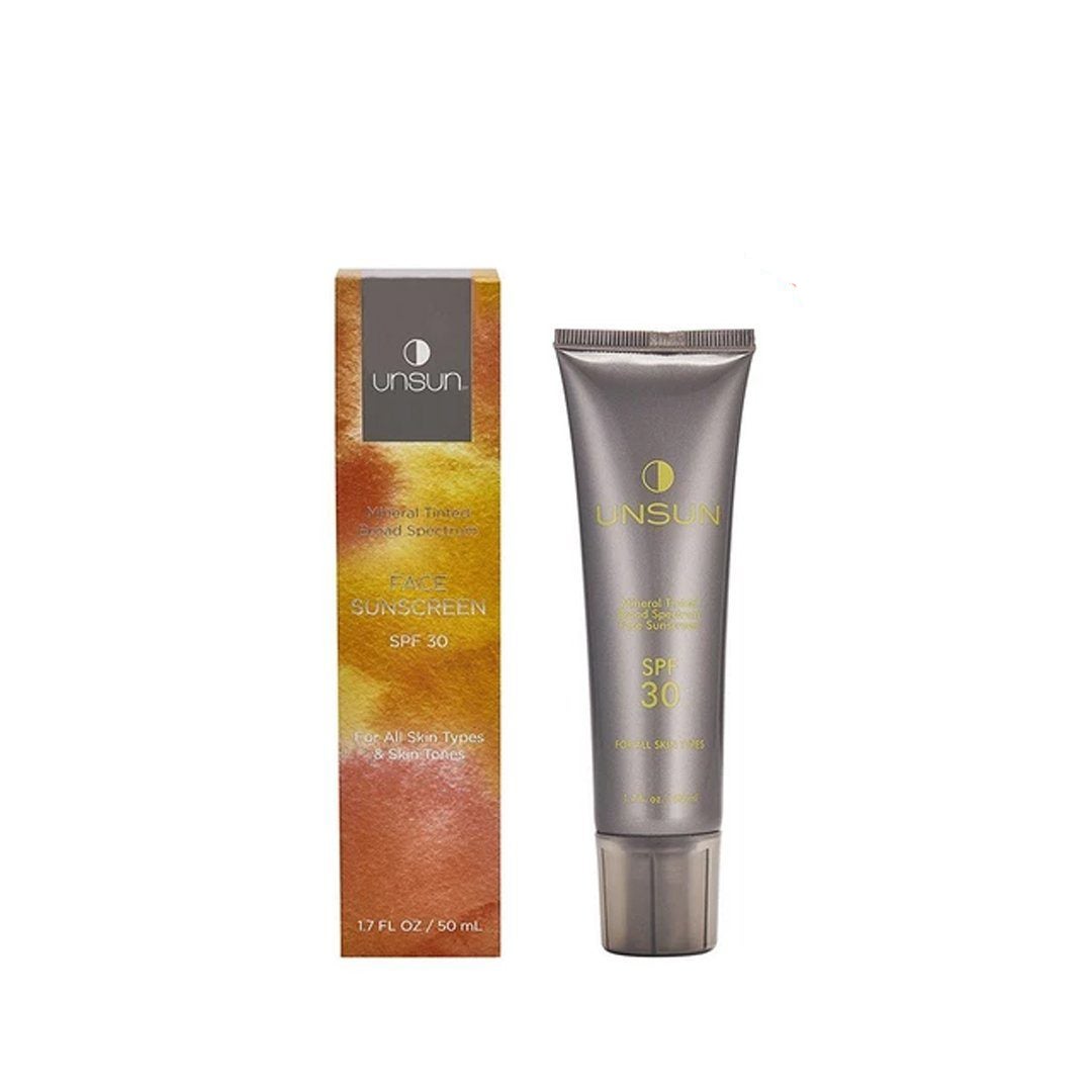 Unsun Cosmetics + Mineral Tinted Broad Spectrum Face Sunscreen SPF 30