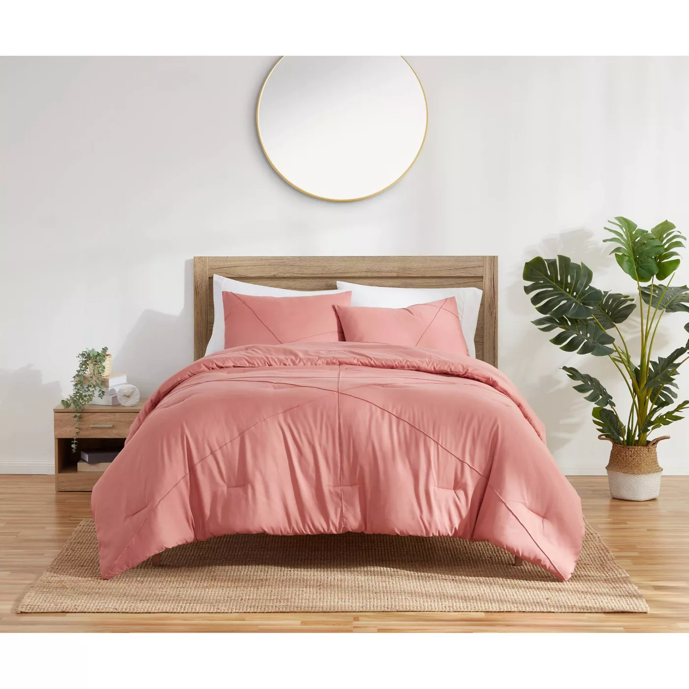 Refinery29 + Marin Line Pleat Comforter & Sham Set
