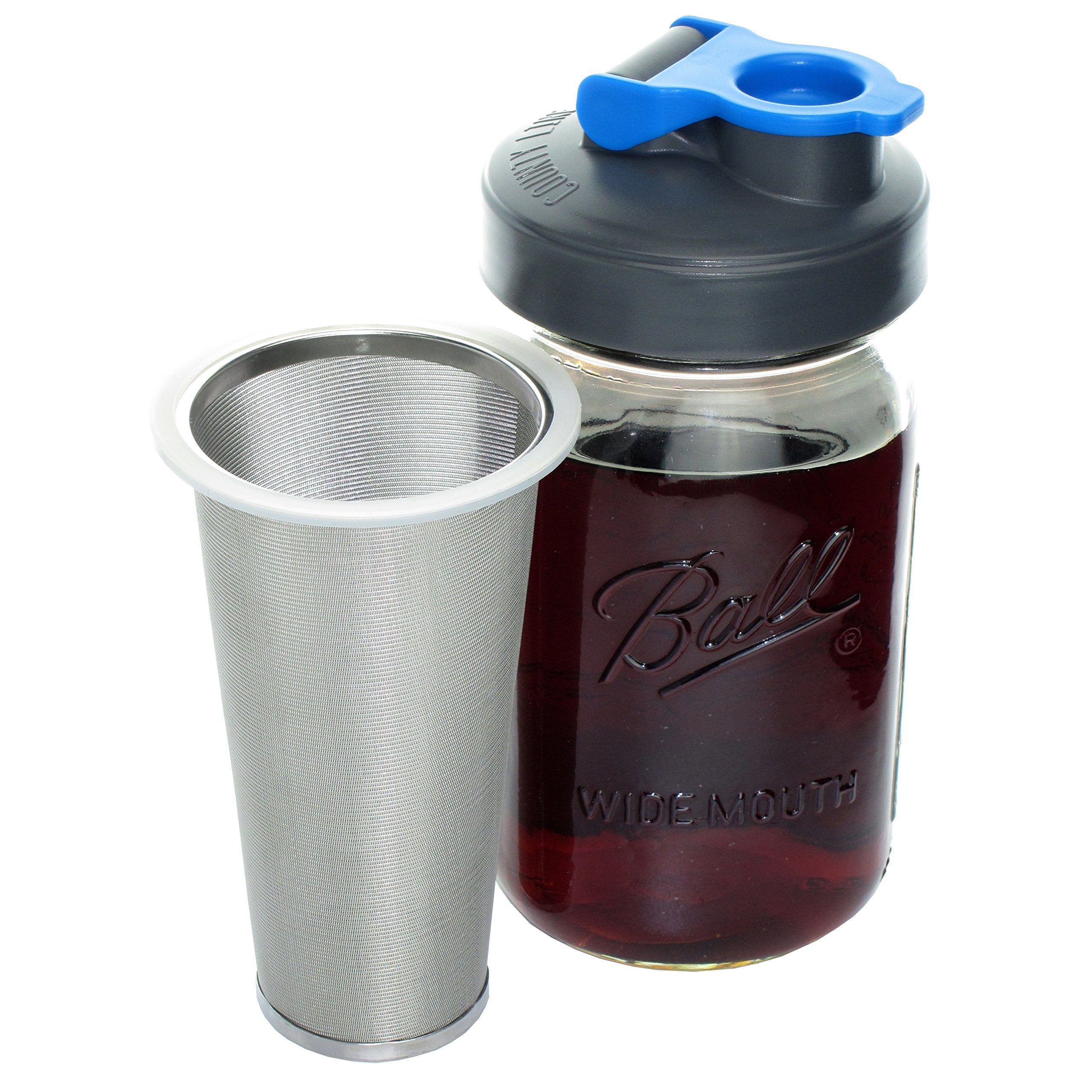 County Line Kitchen + Durable Cold Brew Mason Jar Coffee Maker