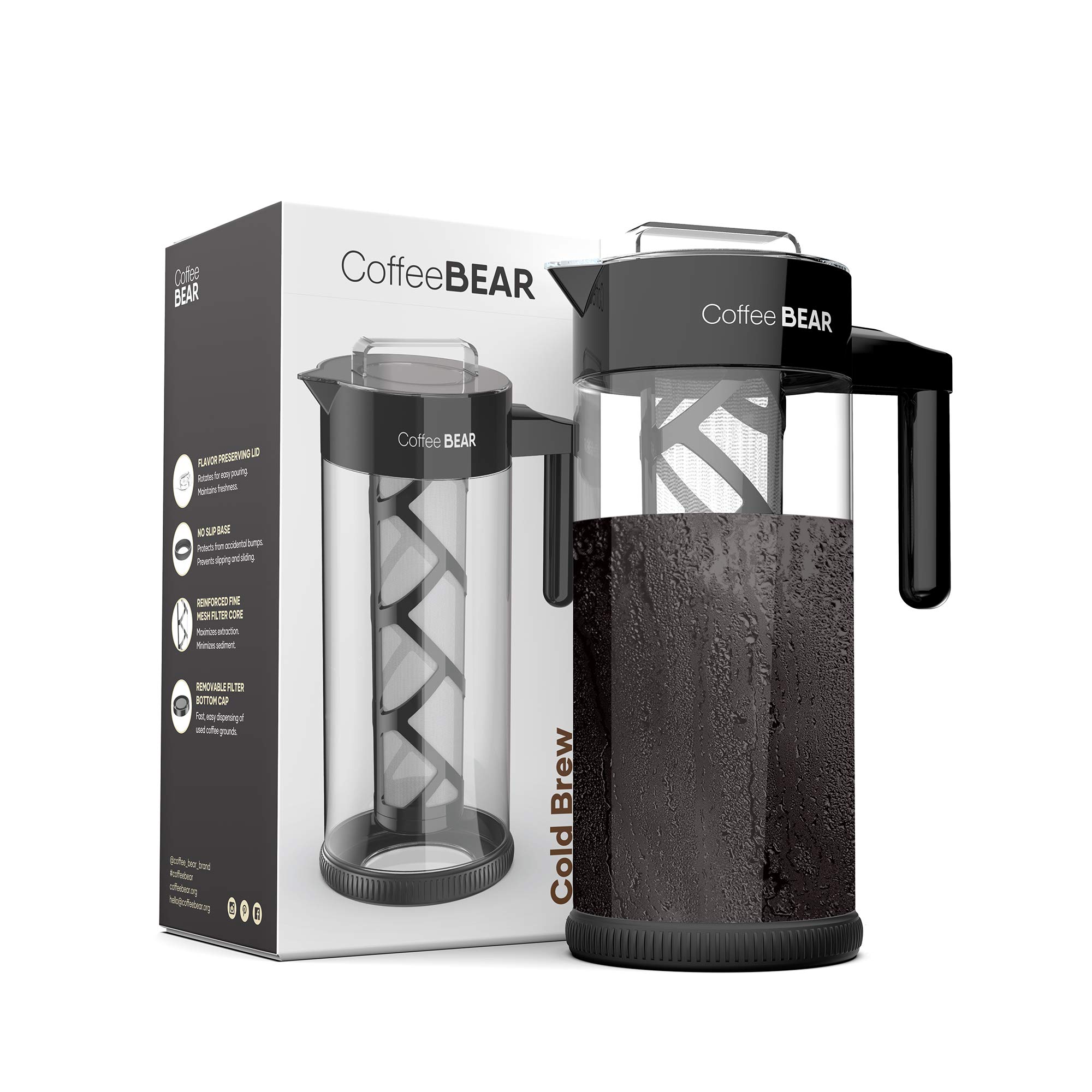 Coffee BEAR + Cold Brew Coffee Maker and Tea Brewer