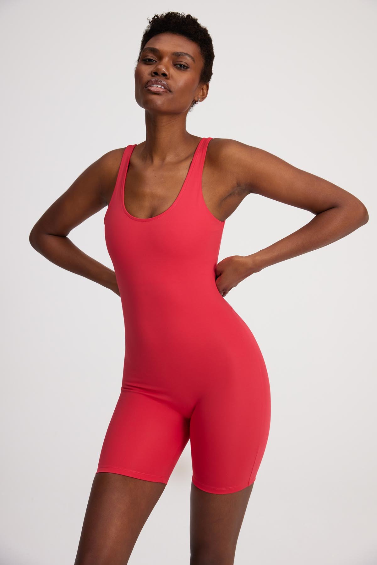 Girlfriend Collective + Geranium Bike Unitard