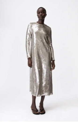 Robe à discount sequin zara