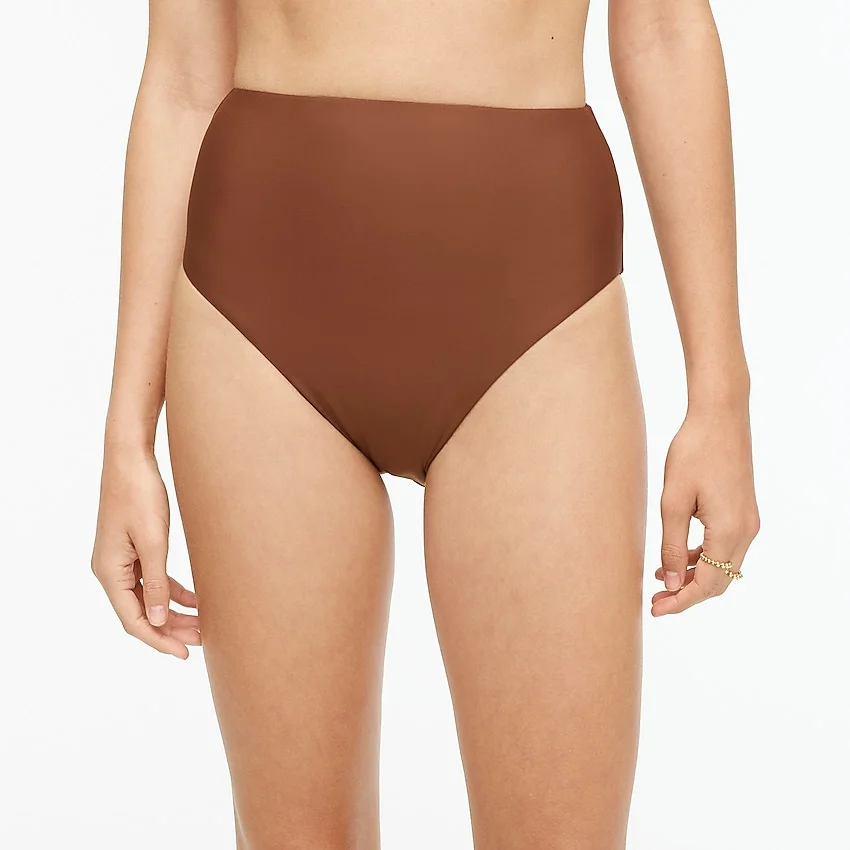 J.Crew High cut waist bikini bottom