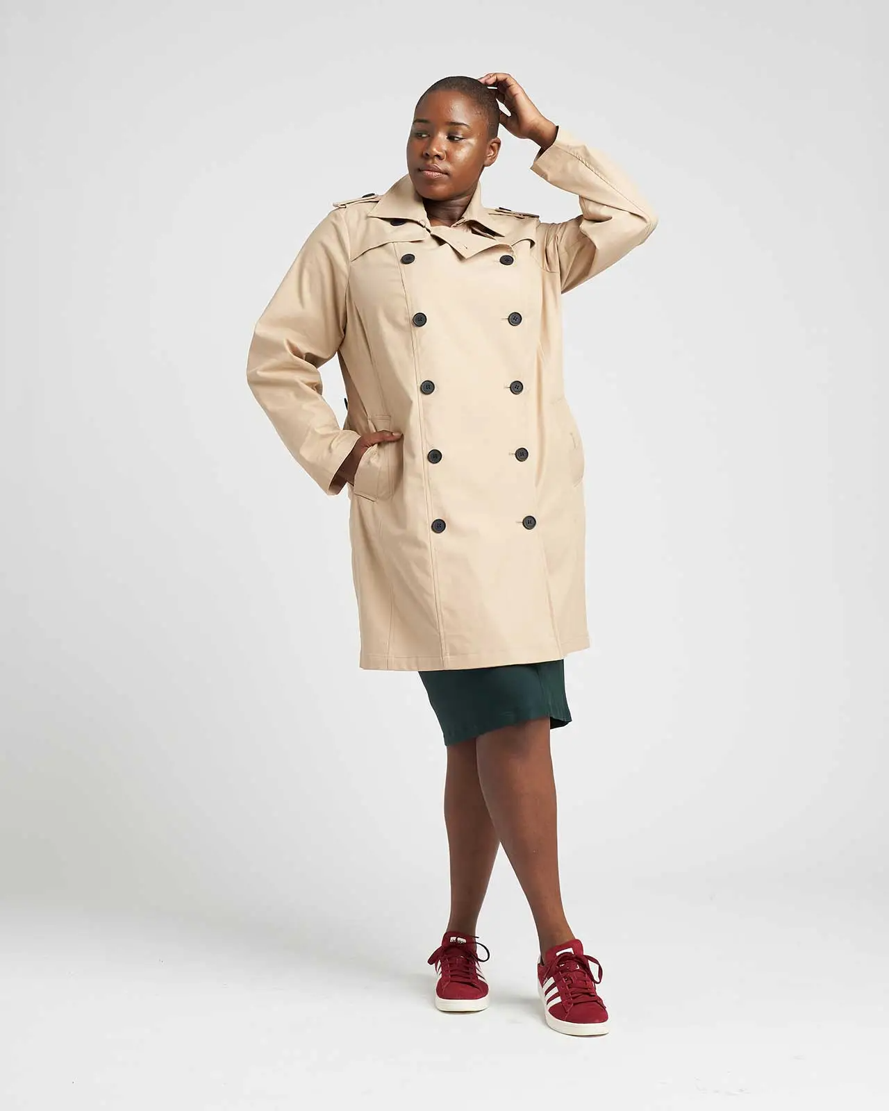 Universal Standard Derjon Trench Coat