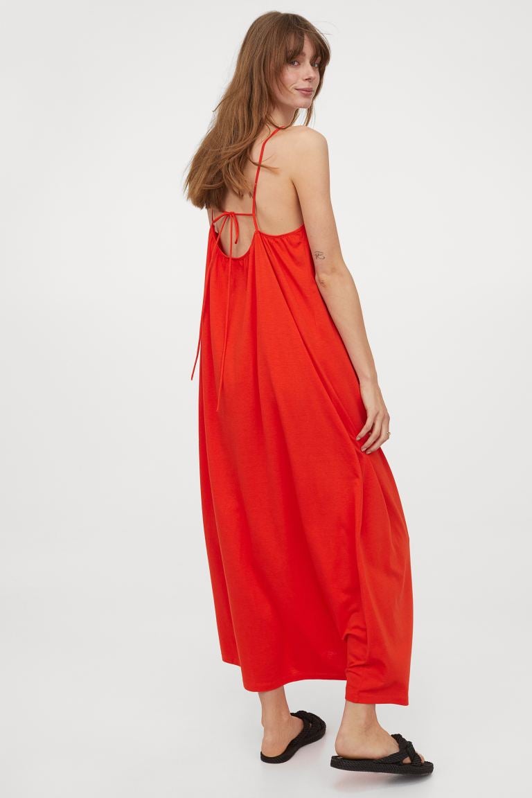H&M + Sleeveless maxi dress