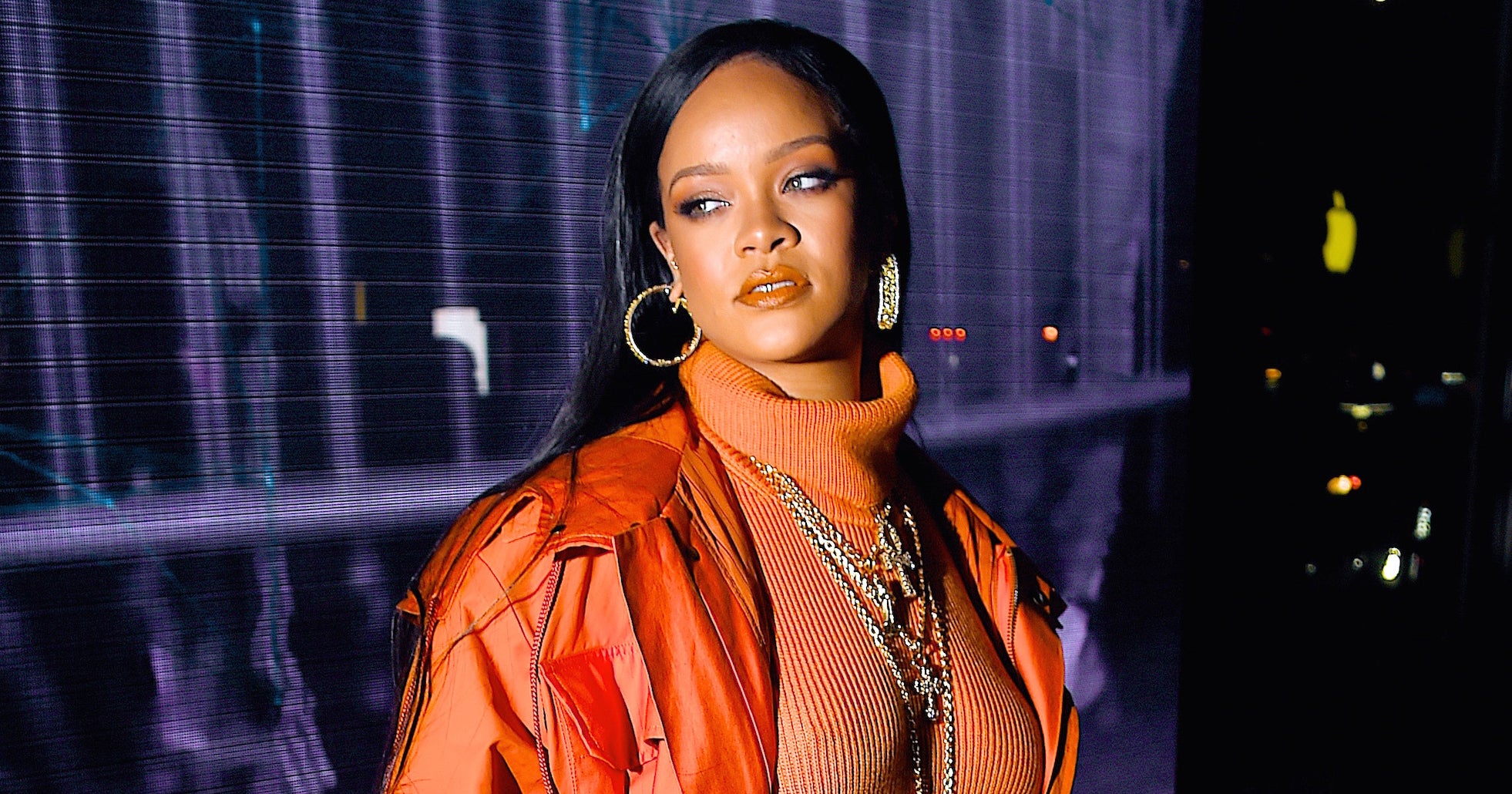 Rihanna Wore Lingerie Out — & Paired It With Pearls