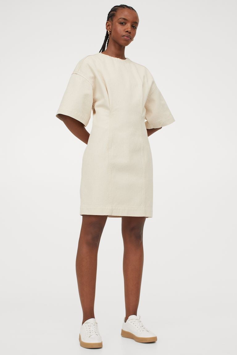 H&M + Cotton Denim Dress