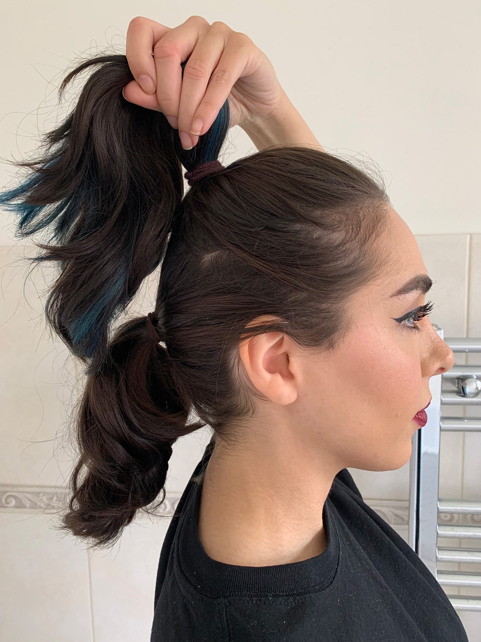 Get The Look: Double Twisted Ponytail – Neal & Wolf