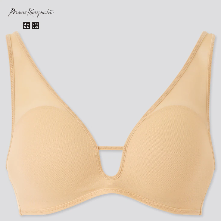 Uniqlo x Mame Kurogouchi + RELAXED MESH WIRELESS BRA