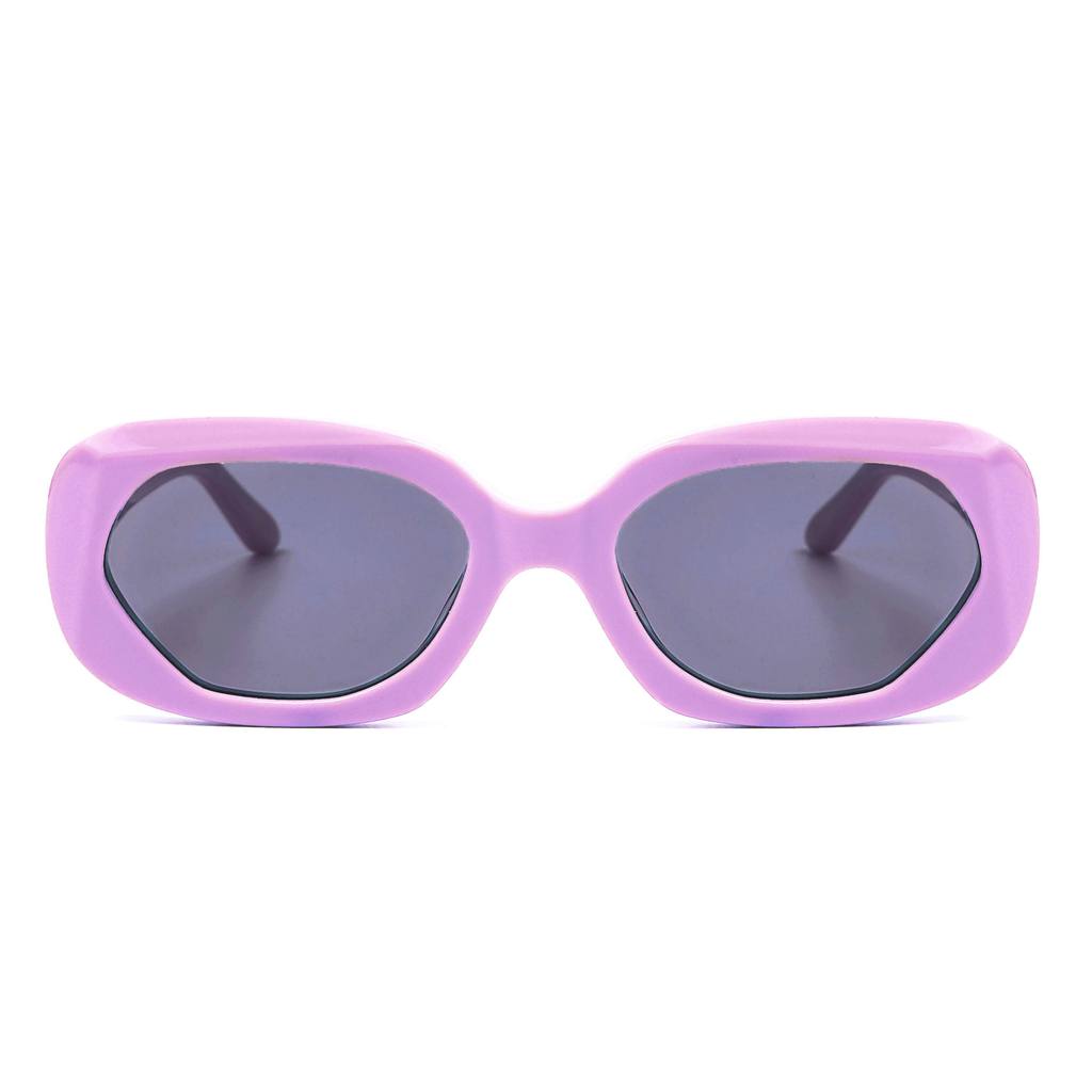 Vow London + Murray Oval Lilac Sustainable Sunglasses