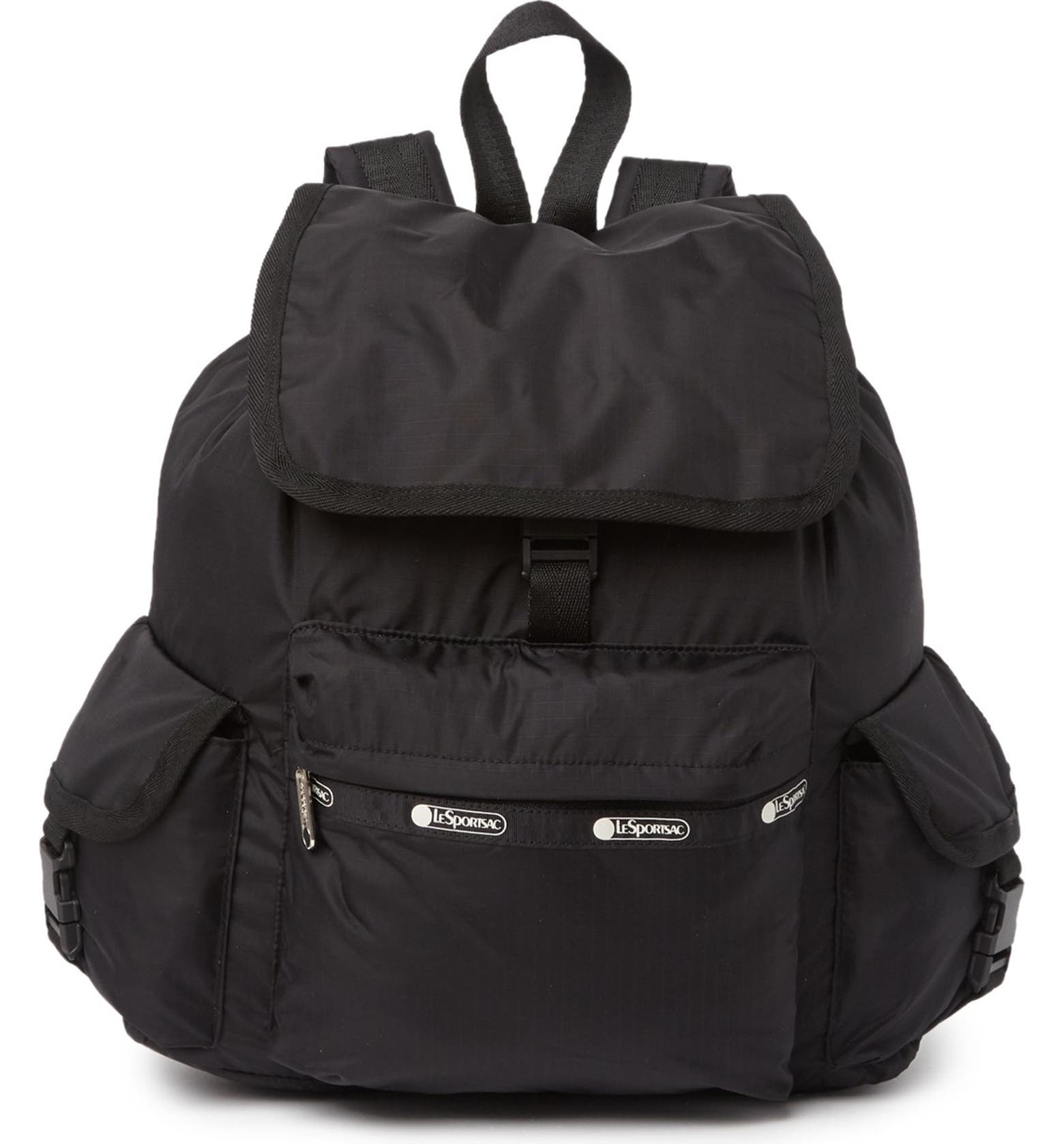 Lesportsac Route Backpack - Monogram Jacquard Black