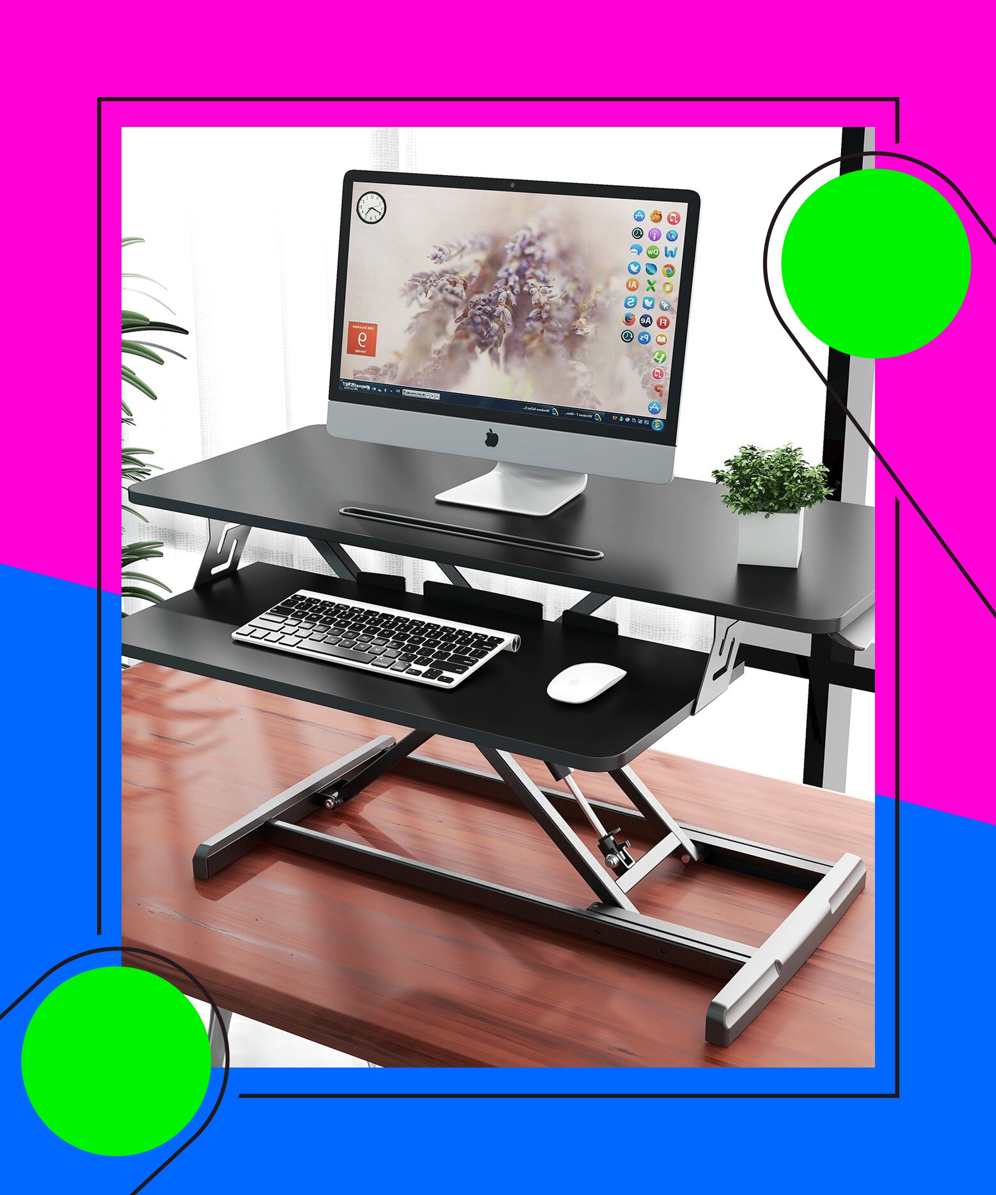 Standing Desk for Standing Small Space Desk Work Home Office WFH