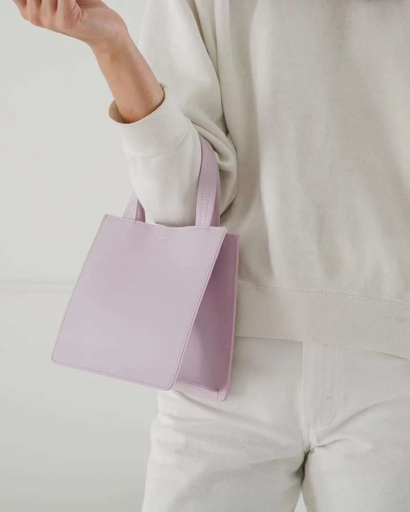 Baggu small leather tote Clearance