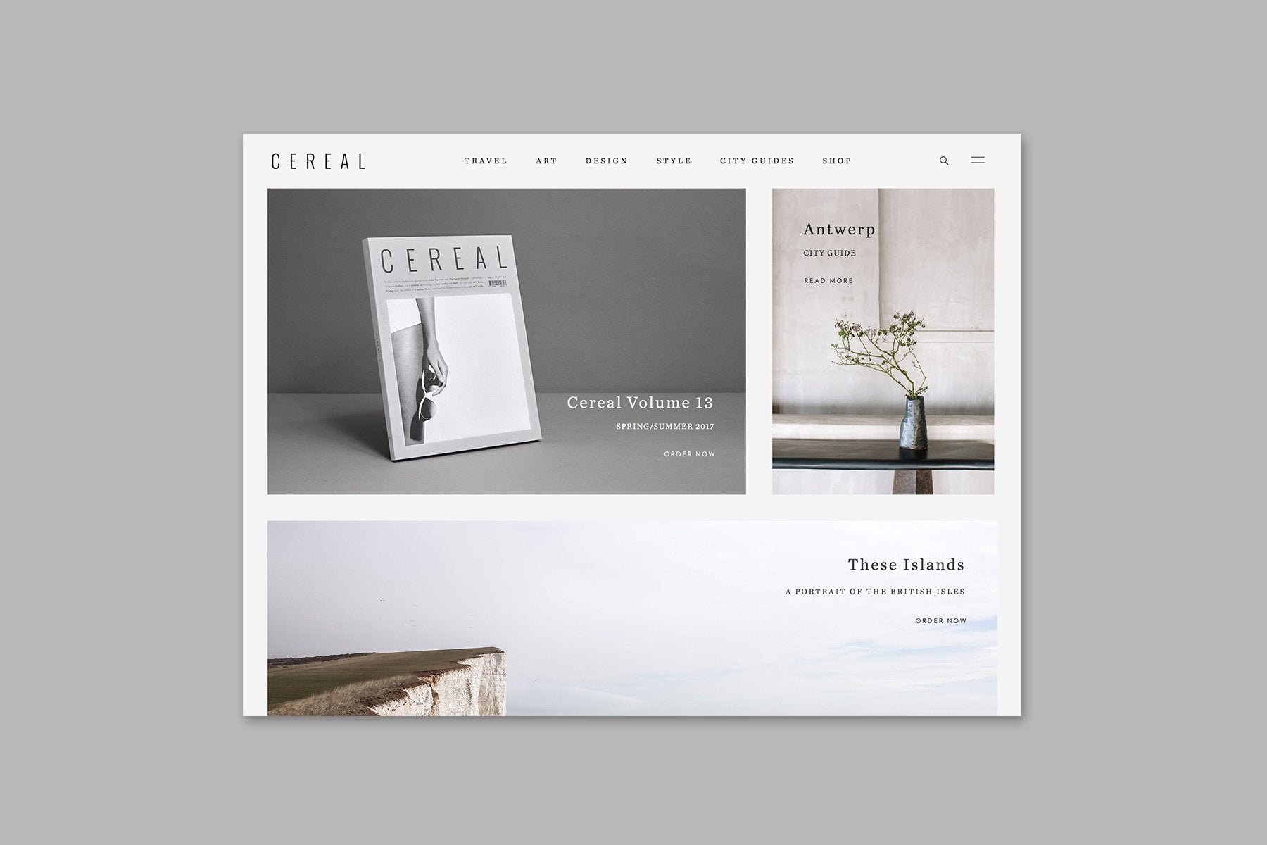 Cereal Magazine + Cereal Volume 21