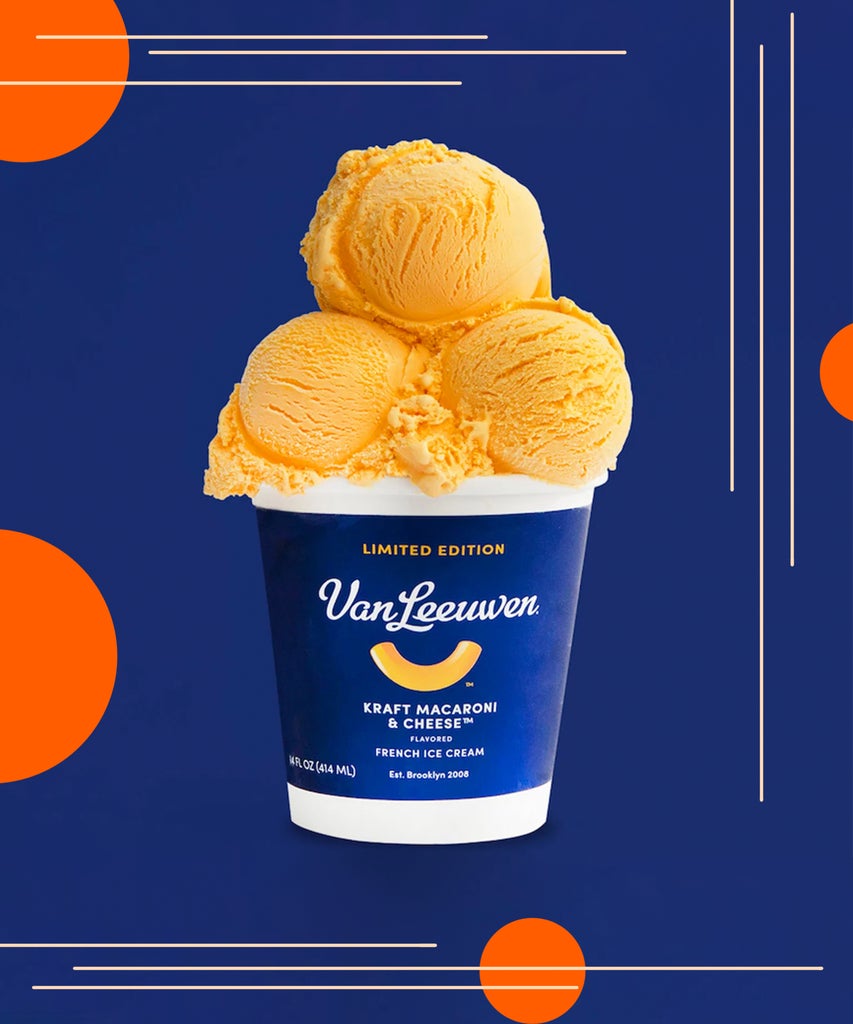 We Have A LOT Of Questions About This Mac & Cheese Ice Cream Mac & Cheese Ice Cream