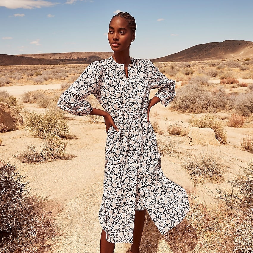 J.Crew’s A Goldmine For Over 50% Off Summer Dresses Right Now