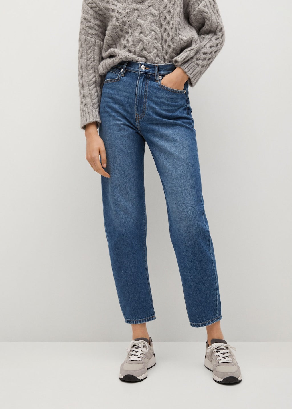 mango high waist jeans