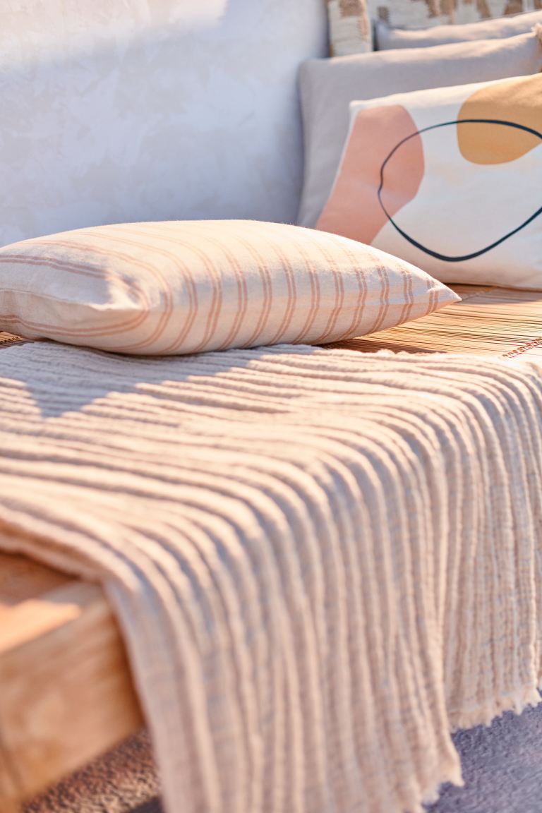 H&M + Cottonblend cushion cover