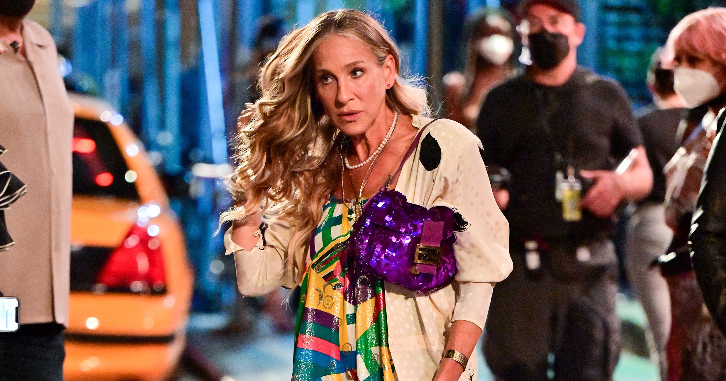 Carrie Bradshaw's Latest Fendi Baguette Bag Is Pocket-Sized