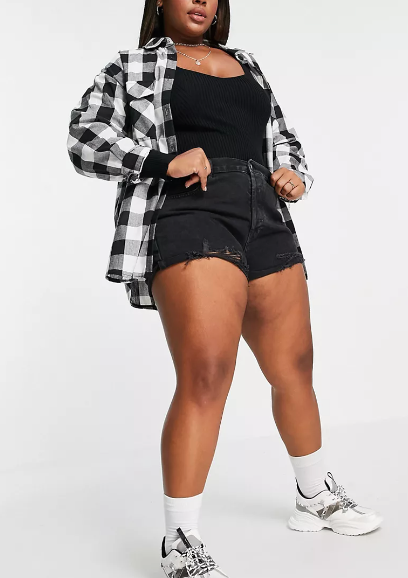 The 8 Best Plus Size Denim Shorts You Need