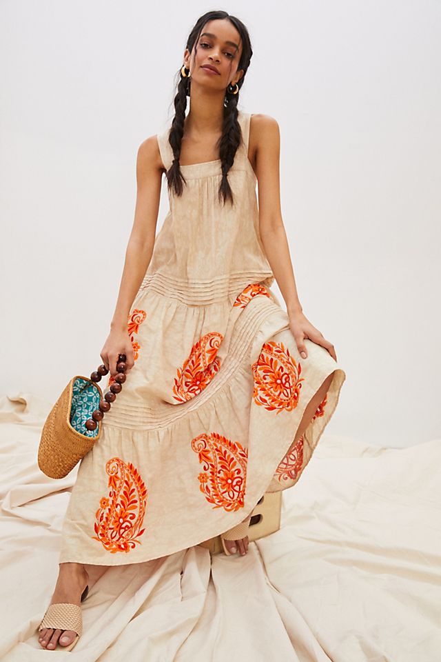 felicity embroidered dress