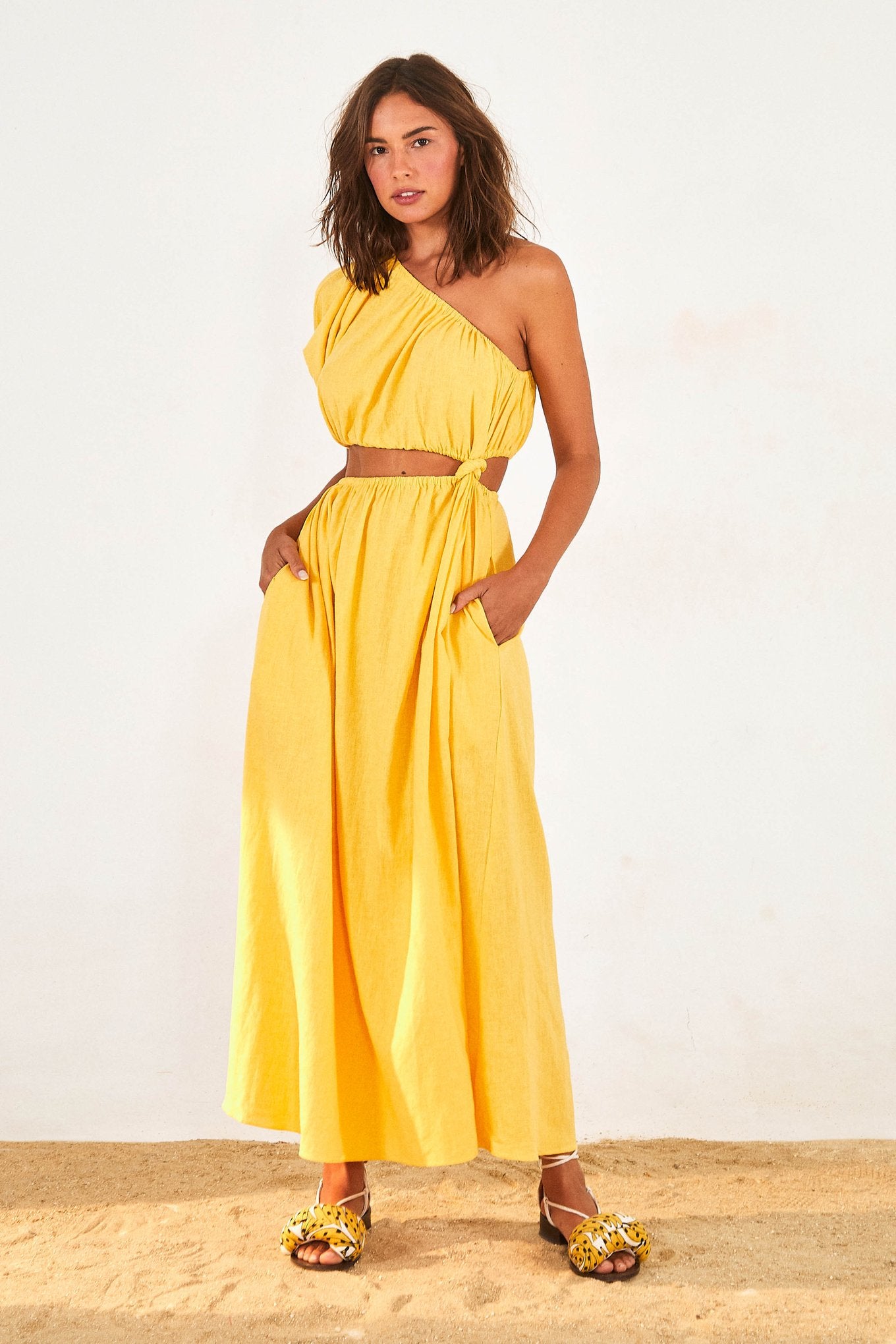 Dress barn yellow dress hotsell