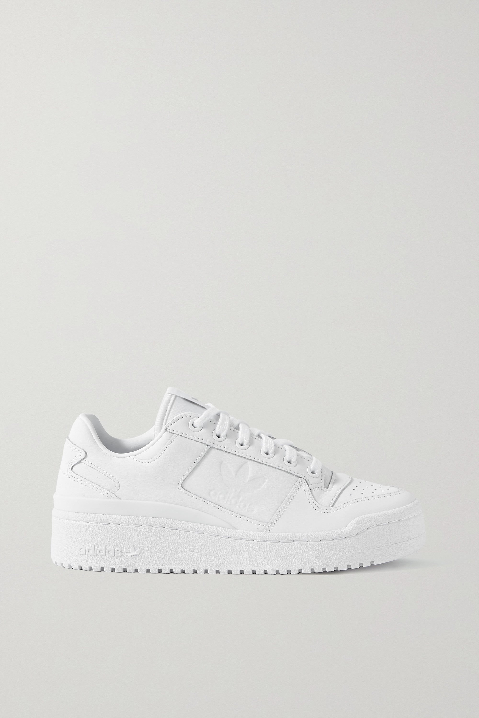 Adidas Originals + Forum Bold leather sneakers