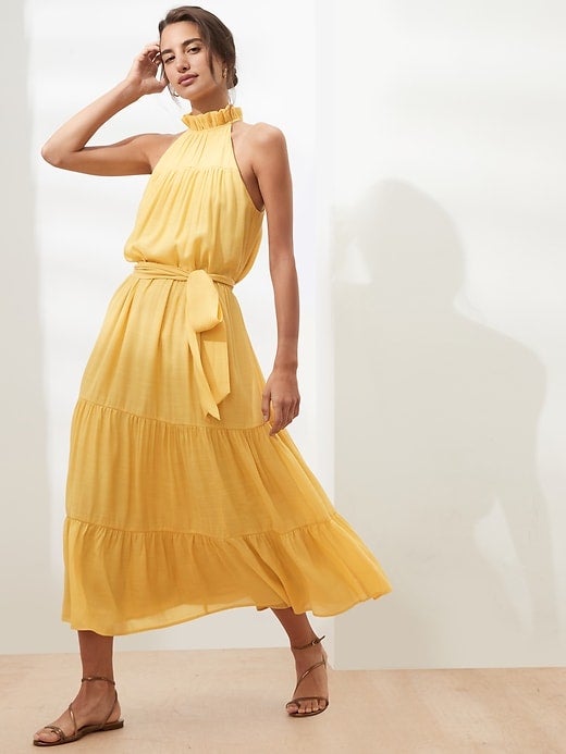 Banana republic midi dress hot sale