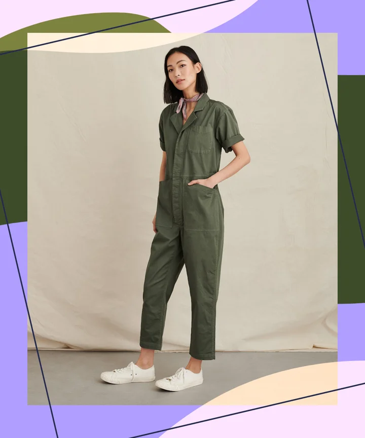 Sold-Out Alex Mill Short-Sleeve Jumpsuit 2021 Restock