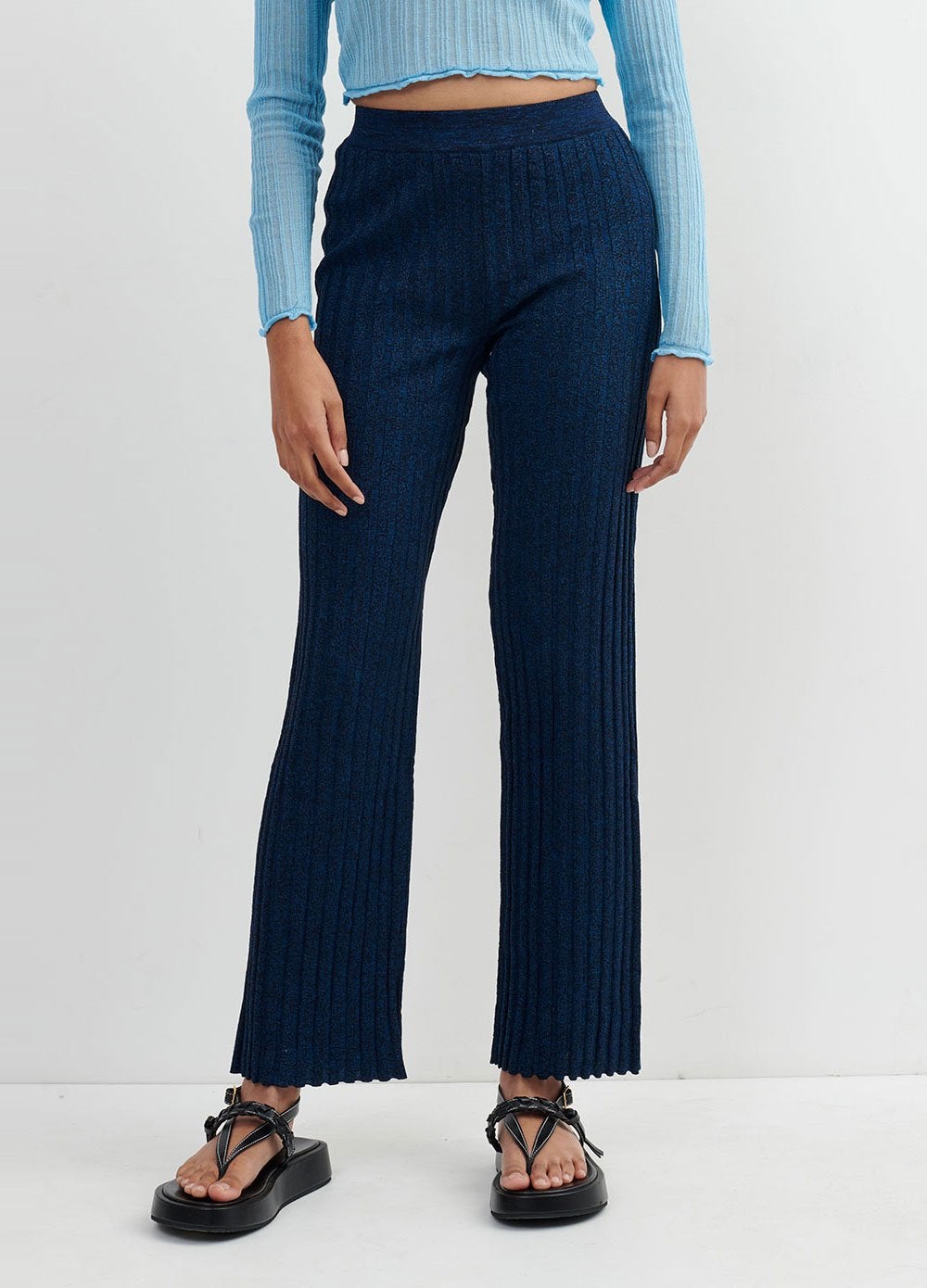 The Best Ribbed Knit Pants To Shop
