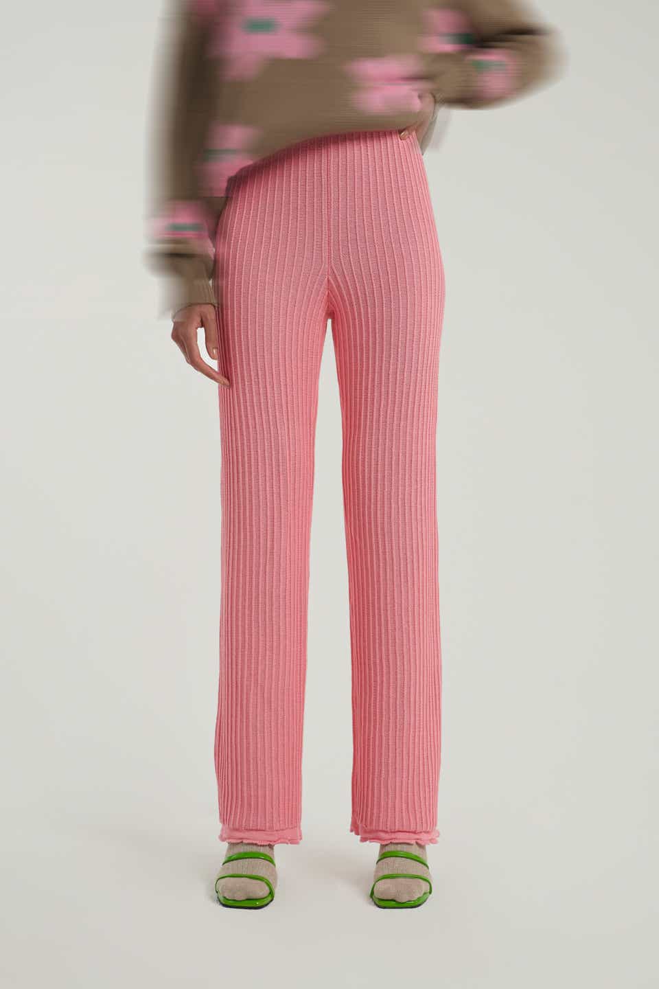 The Best Ribbed Knit Pants To Shop