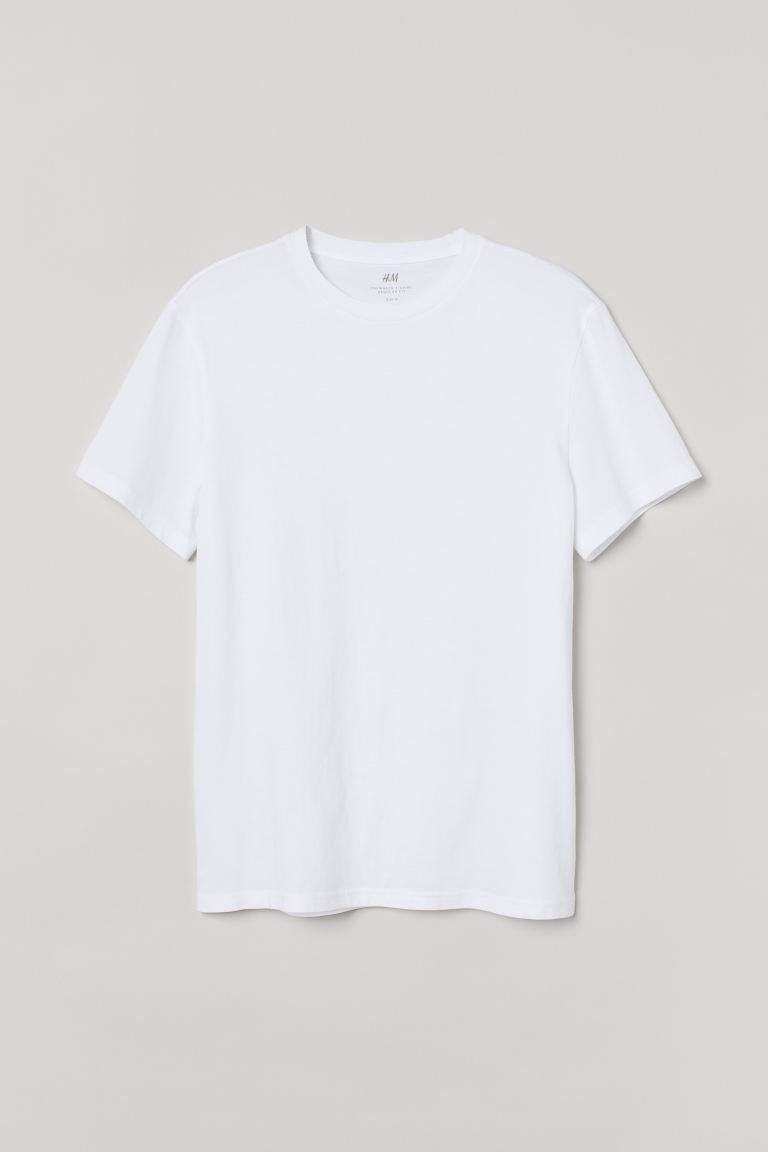H&M + Regular Fit Crew-neck T-shirt