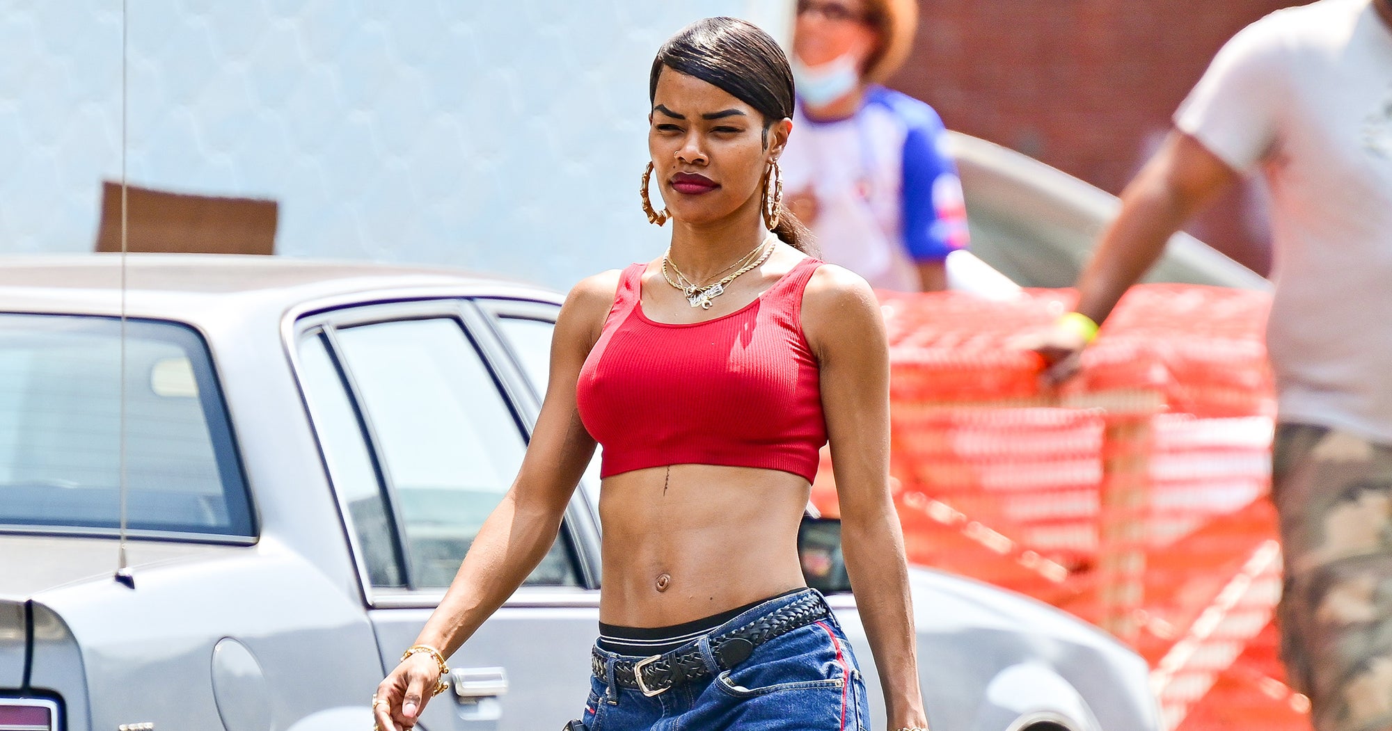 Teyana Taylor Gave Low-Rise Jeans Her Stamp Of Approval