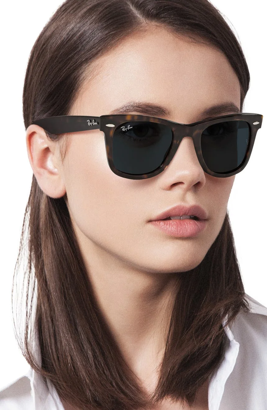 50mm ray top ban wayfarer