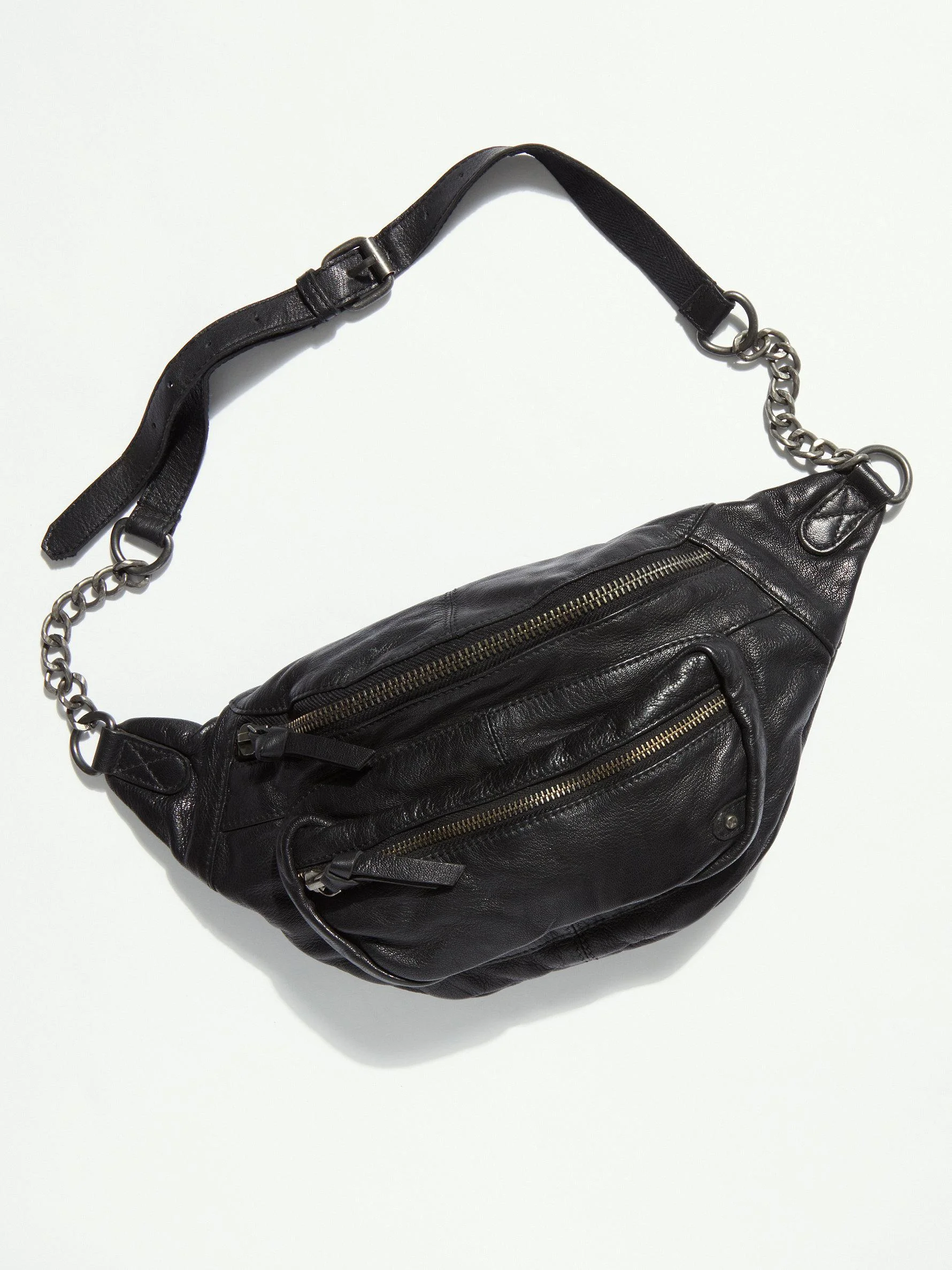 Free people riley chain belt bag on sale - Main Image