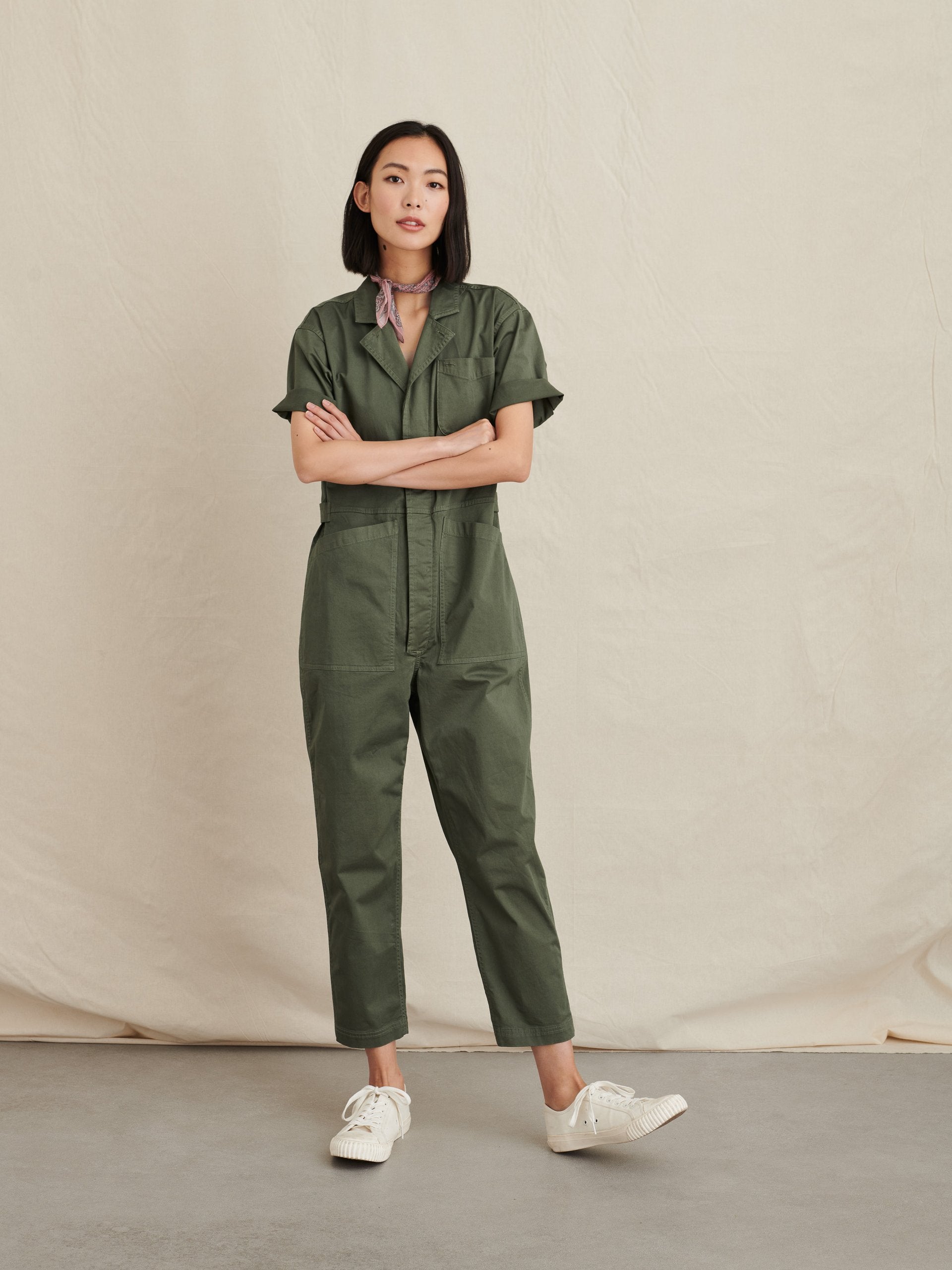 creëren redactioneel grot Sold-Out Alex Mill Short-Sleeve Jumpsuit 2021 Restock