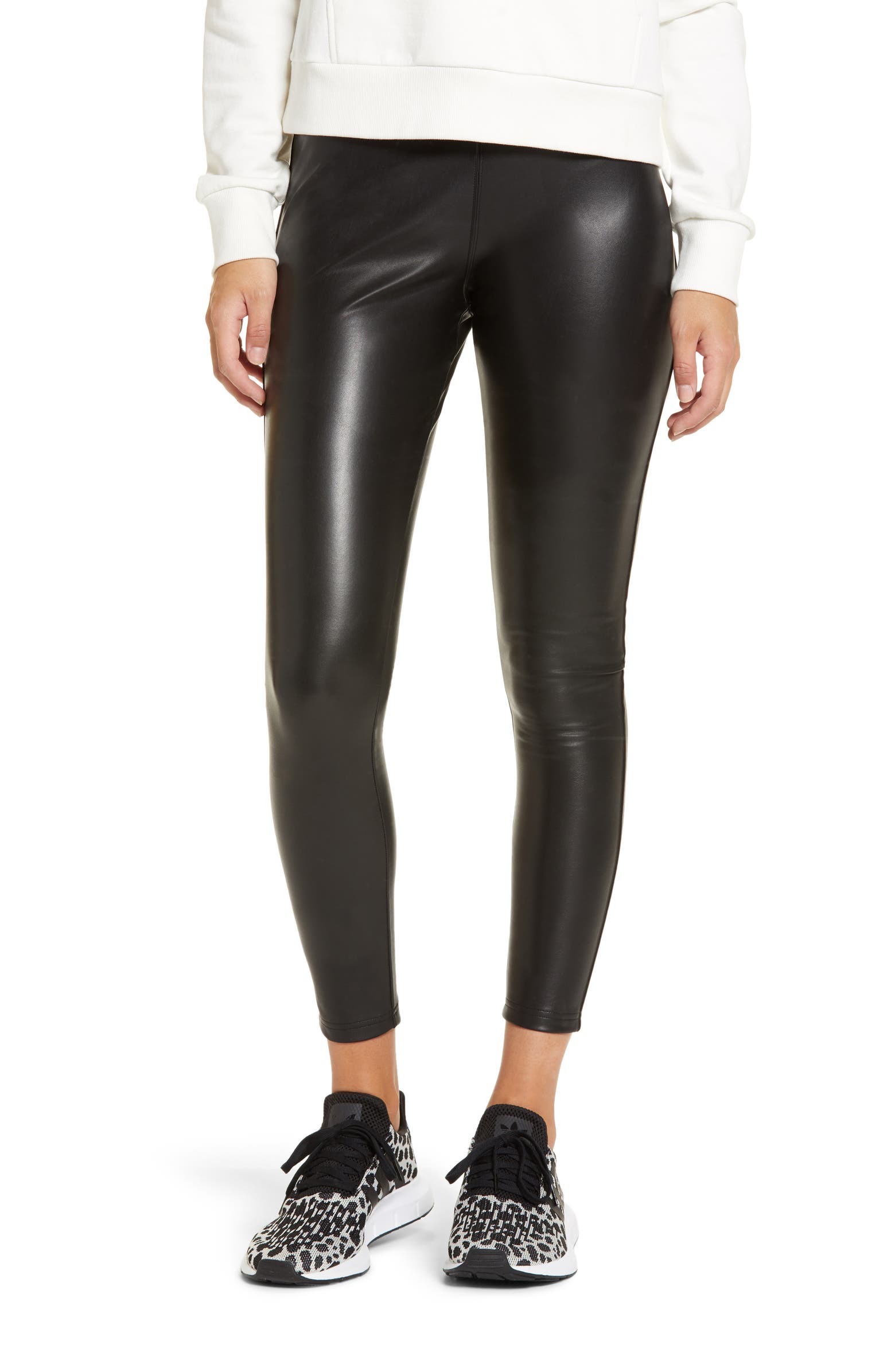 Nordstrom + Faux Leather Leggings