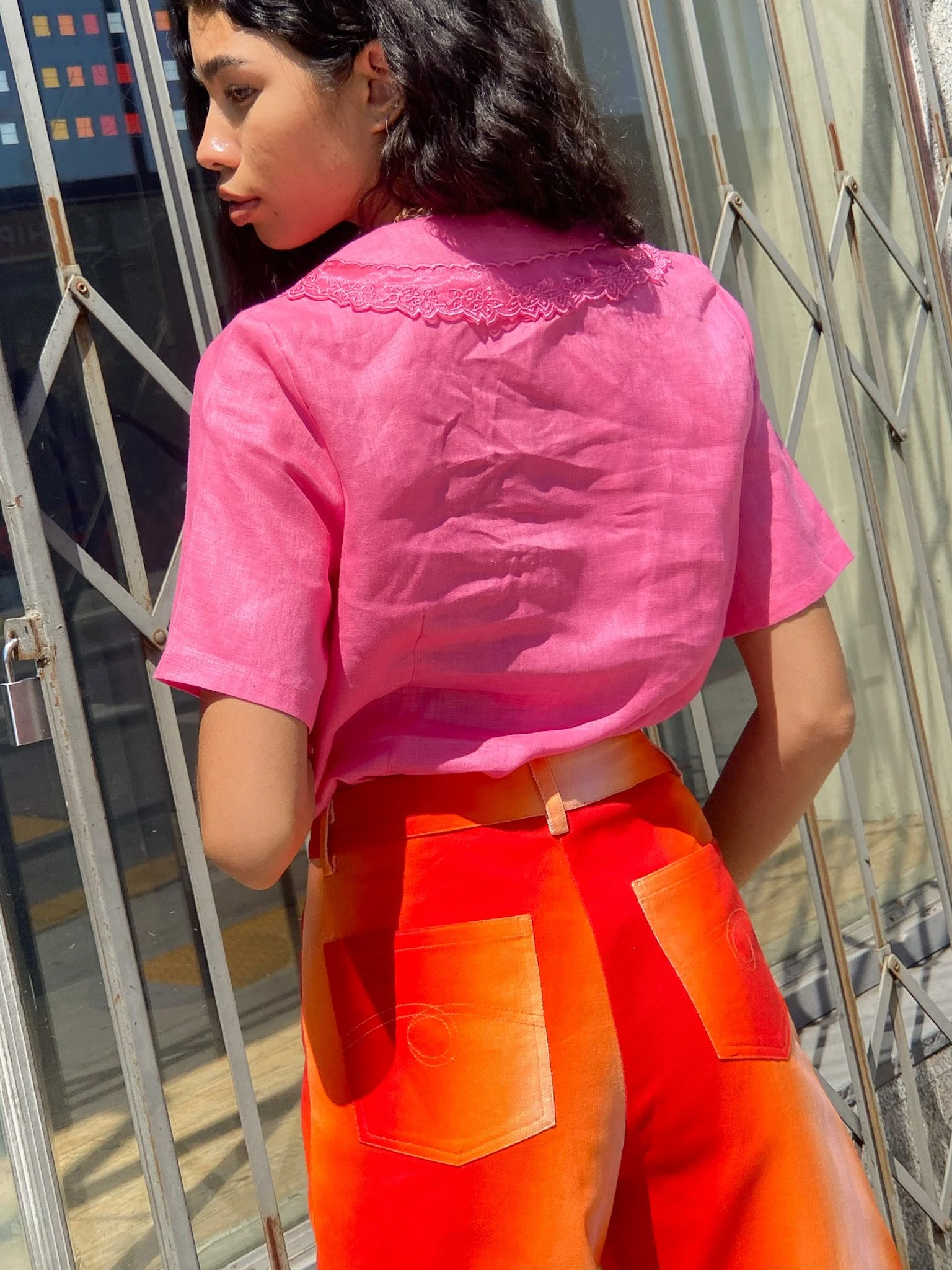 Eleganter Stil Hosbjerg + Camille Pink Shirt