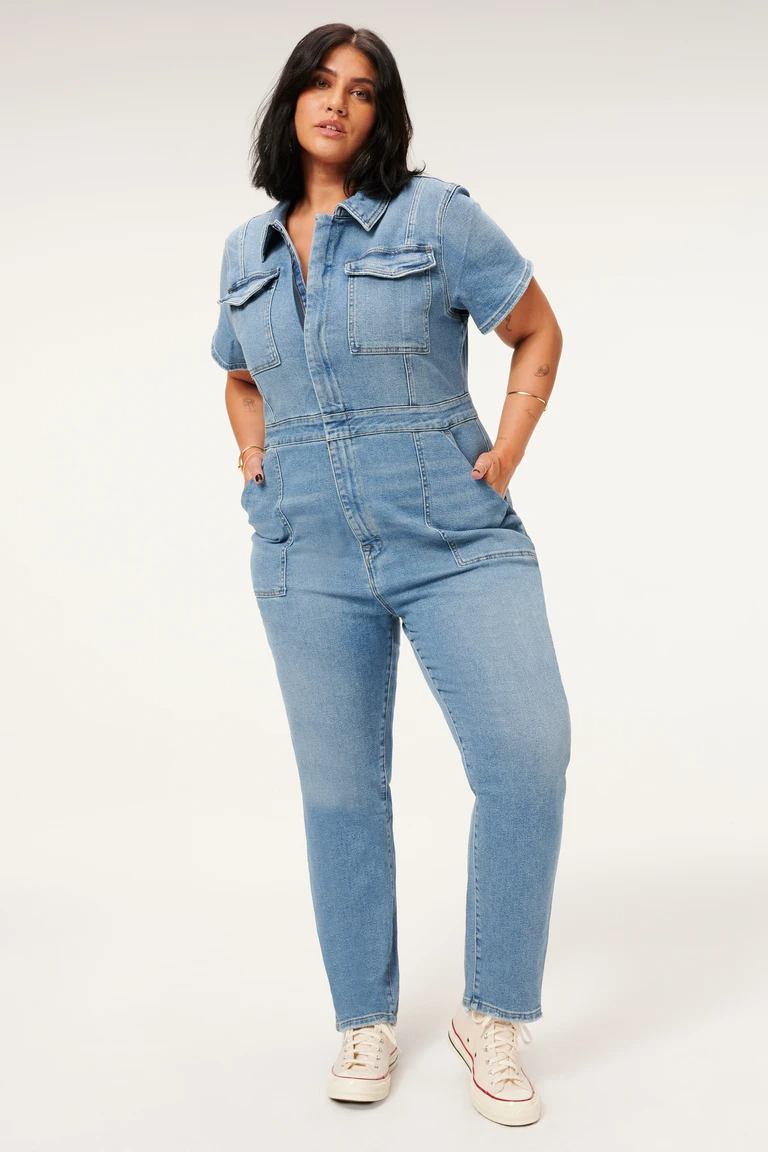 Plus size on sale jean jumper