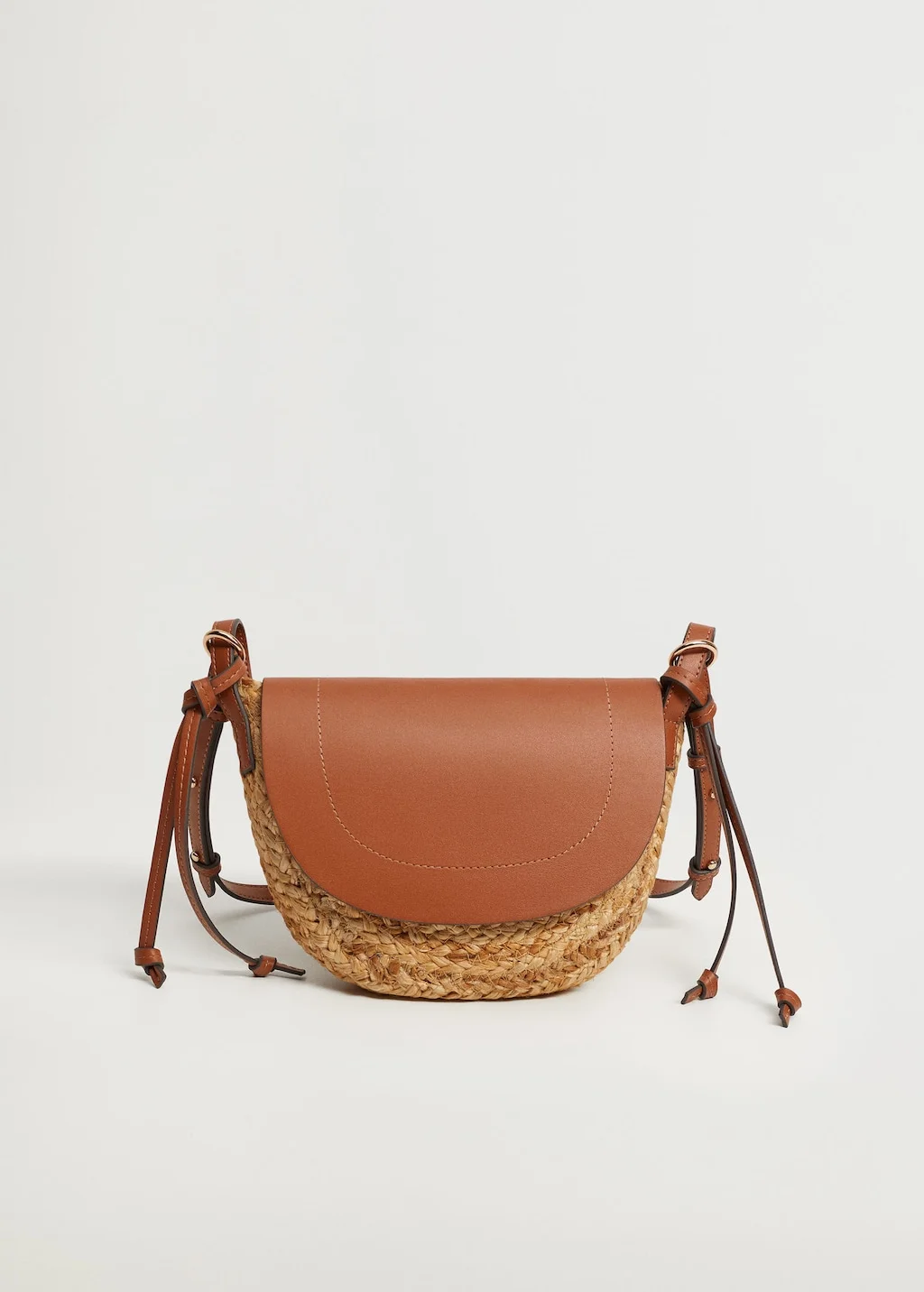 Jute cross sales body bag