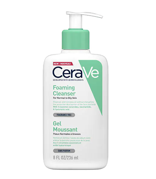 CeraVe + Foaming Cleanser