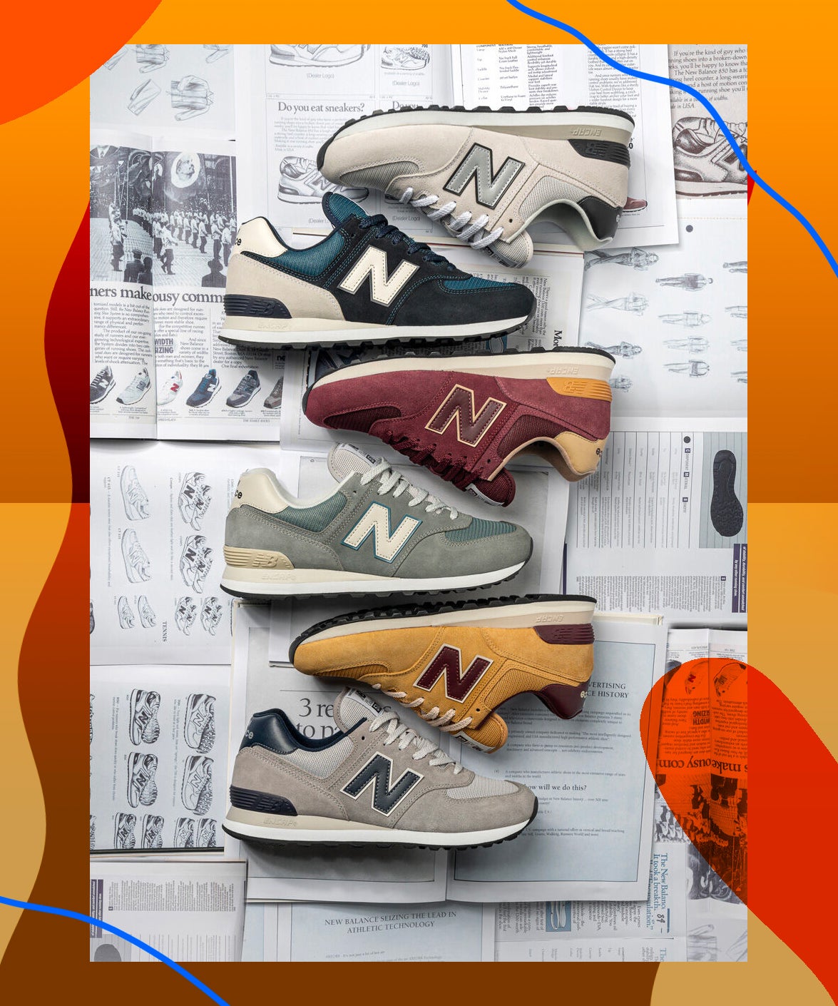 Exclusive new hot sale balance shoes