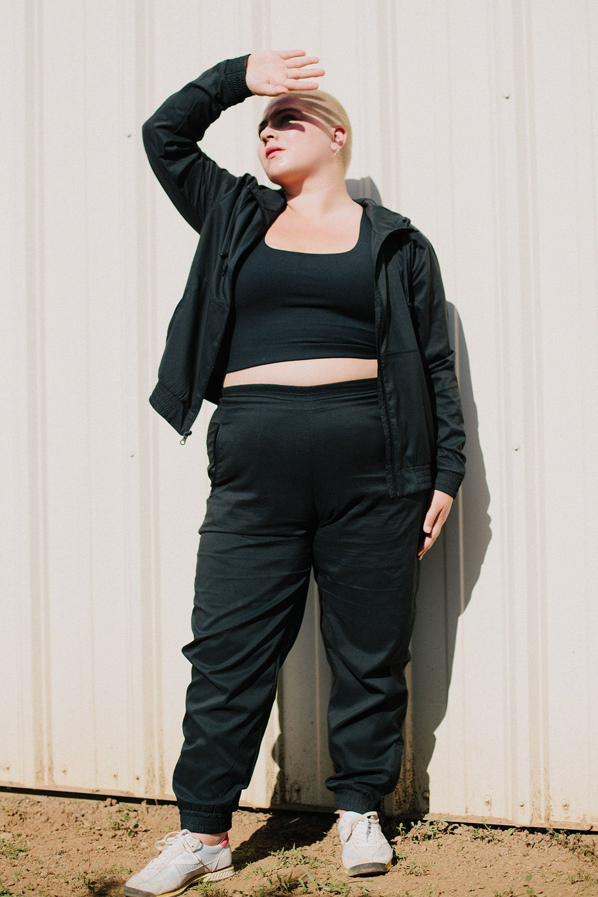 Black Summit Track Pant — Girlfriend Collective