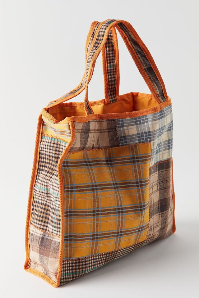 バッグ LAMINATED TARTAN PATCHWORK LG POUCH LAMINATED TARTAN PATCHWORK LG POUCH